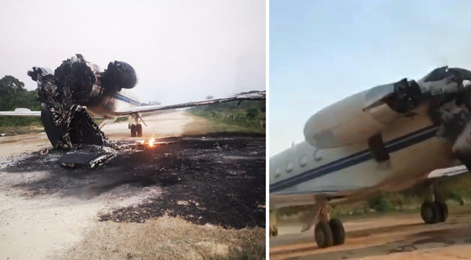 FANB neutraliza un avión que violó espacio aéreo en Zulia