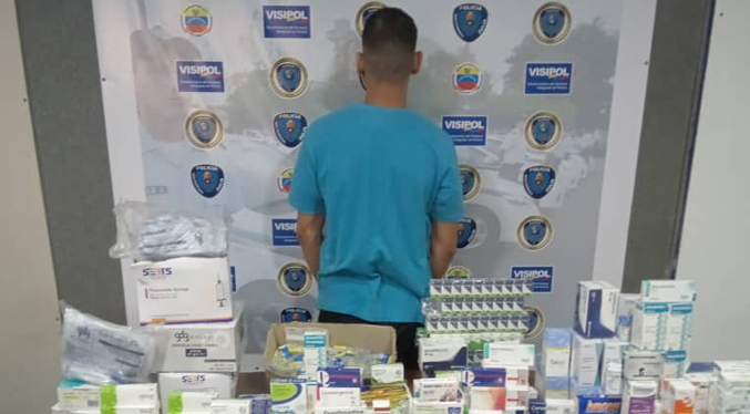 Policía del Zulia arresta a sujeto que comercializaba ilegalmente insumos médicos