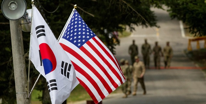 Seúl y Washington realizan ejercicio con fuego real junto a la frontera norcoreana