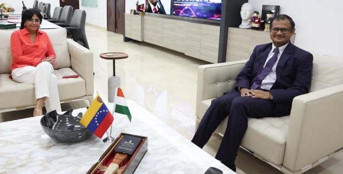 Venezuela e India buscan fortalecer cooperación tras alivio de sanciones