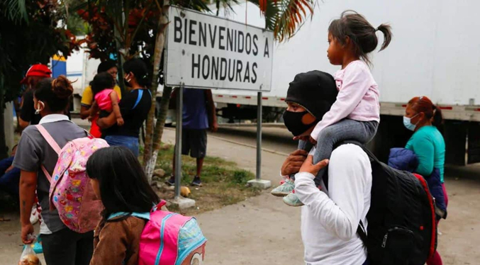 Mil 130 migrantes venezolanos ingresaron a Honduras irregularmente en la primera semana de enero
