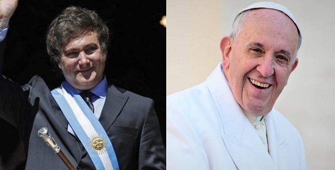 Javier Milei invita por carta al papa Francisco a visitar Argentina