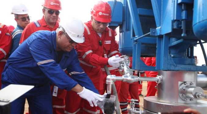 Presidente de PDVSA inspecciona las áreas operativas de la Faja Petrolífera del Orinoco