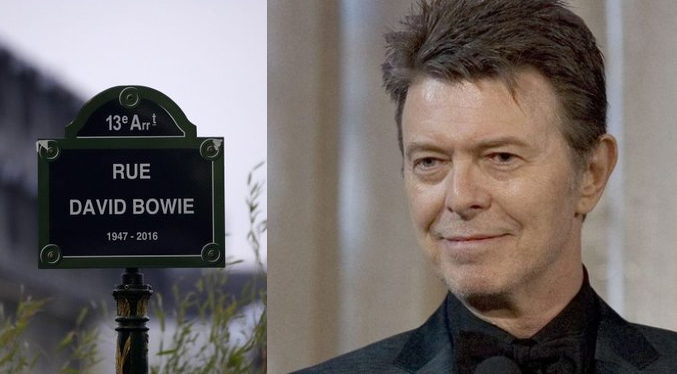 París nombra calle en honor a David Bowie para celebrar su cumpleaños