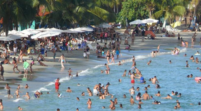 Más de 74 mil personas visitaron la isla de Margarita durante el mes de diciembre