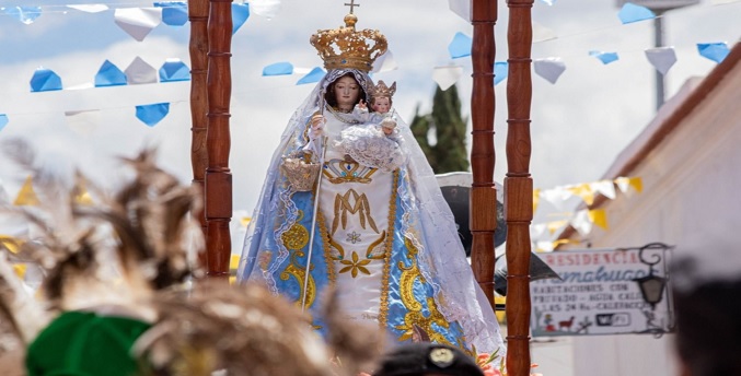 Todo listo para la bajada de la Virgen de la Candelaria en Anzoátegui este 3-E