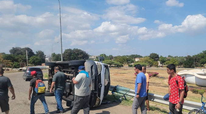 Reportan dos incidentes viales en Maracaibo sin víctimas que lamentar