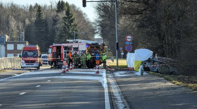 Dos muertos por el accidente de una avioneta que chocó contra un coche en Bélgica