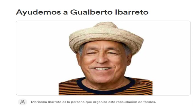 Familiares de Gualberto Ibarreto piden ayuda para costear operación del cantante