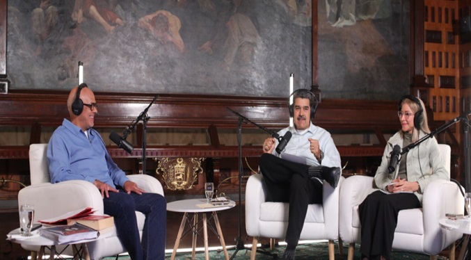 Jorge Rodríguez en el podcast de Maduro: La oposición quiere volver a la zozobra para que voten por ellos