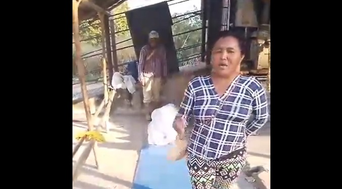Cacica yukpa de Toromo protesta por no recibir apoyo para enterrar a un familiar