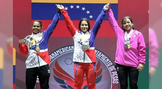 Pesista trujillana Anyelin Venegas es campeona panamericana y está a un paso de París 2024