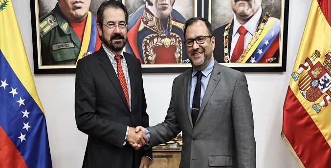 Venezuela y España buscan fortalecer el diálogo diplomático entre ambos países