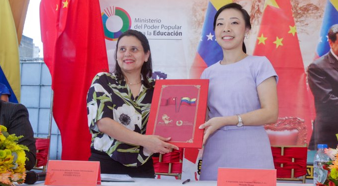 Convenio entre China y Venezuela inaugurará primer colegio internacional de la región
