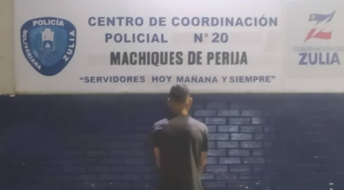 CPEZ detiene a un joven en Machiques por abusar sexualmente de su hijastra adolescente
