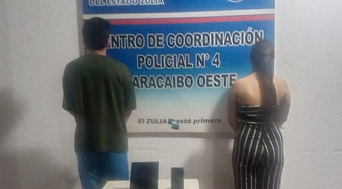 CPEZ arresta a una pareja por estafar con captures falsos en Maracaibo
