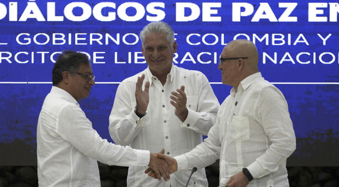 Colombia asegura que decisión de ELN de congelar los diálogos de paz produce crisis innecesarias
