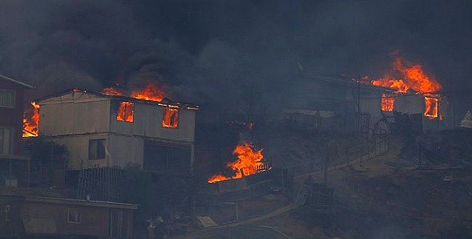 Incendios en Chile dejan un saldo de 52 muertos