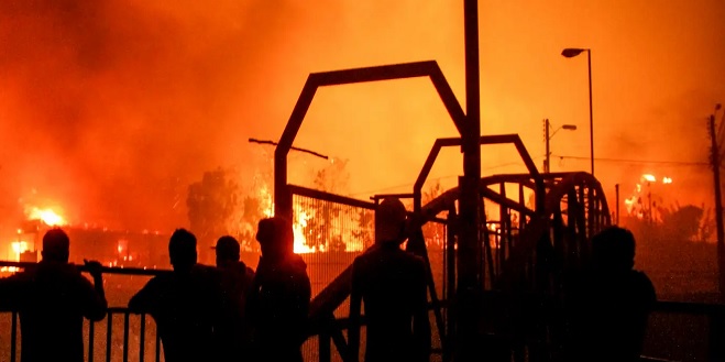 Decretan estado de excepción en Chile por incendios que dejan al menos 10 muertos