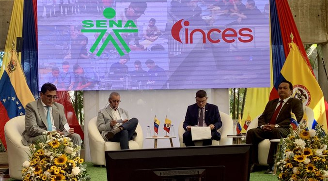 Inces suscribe acuerdo con Servicio Nacional de Aprendizaje de Colombia