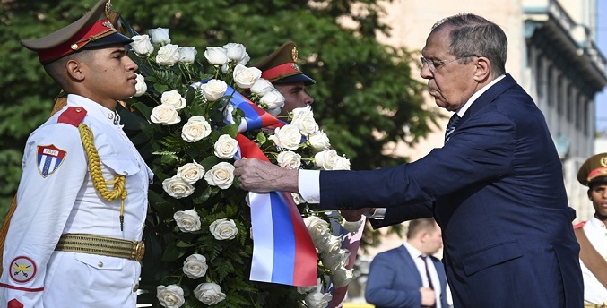 Cuba recibe este lunes al canciller Lavrov en la primera parada de su gira latinoamericana