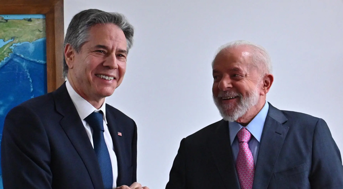 Lula recibe al secretario de Estado de EEUU antes de la reunión del G20