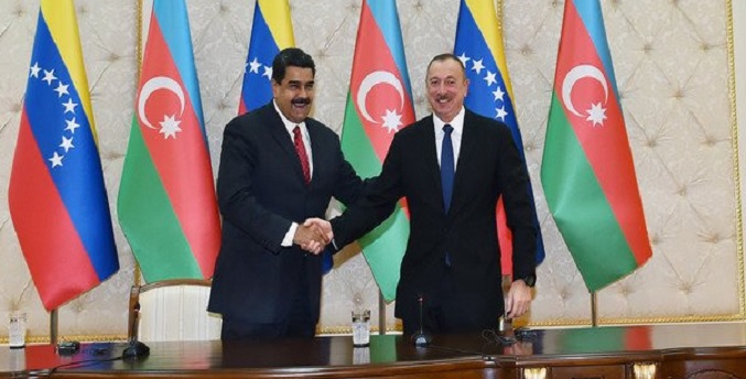 Maduro felicita a Aliyev por ser reelegido como presidente de Azerbaiyán