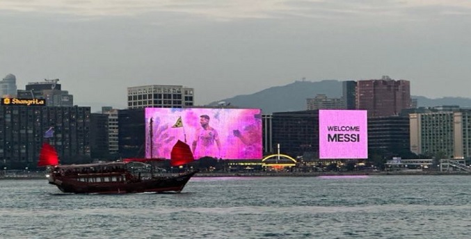 La fiebre Messi se contagia en Hong Kong previo al amistoso