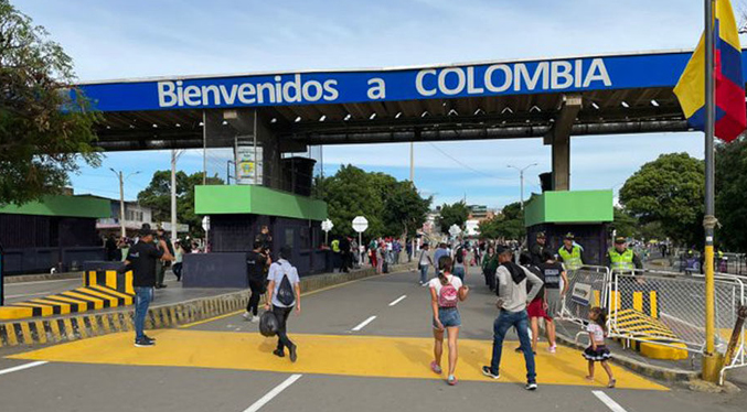 Migración venezolana en Colombia disminuye en 2023 por primera vez en una década