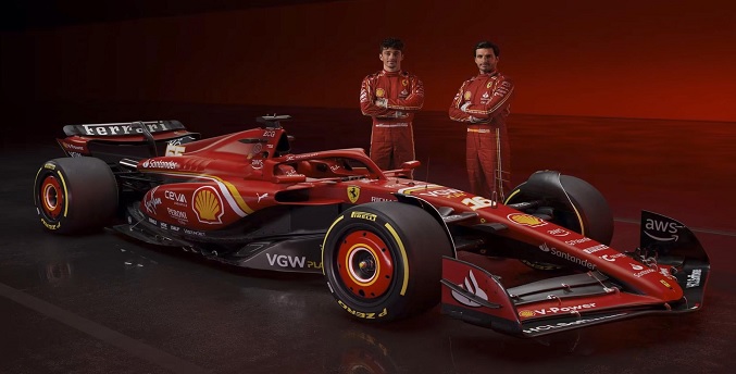 Ferrari presenta el SF-24, el último antes de la «Era Hamilton»