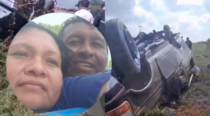 Pareja fallecida en accidente en la vía Maicao – Paraguachón era de Maracaibo