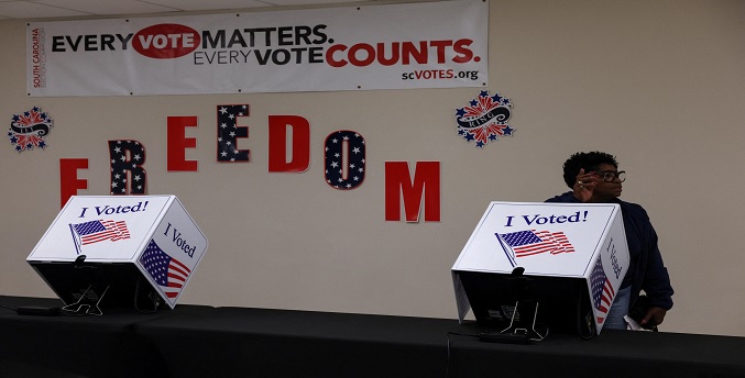Comienzan las primarias demócratas en Carolina del Sur con una victoria segura para Biden