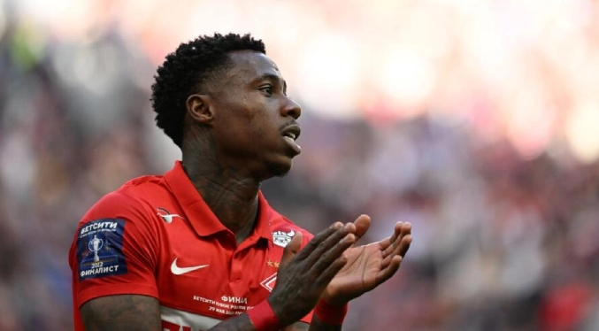 El futbolista neerlandés Quincy Promes, condenado a seis años de prisión por tráfico de cocaína