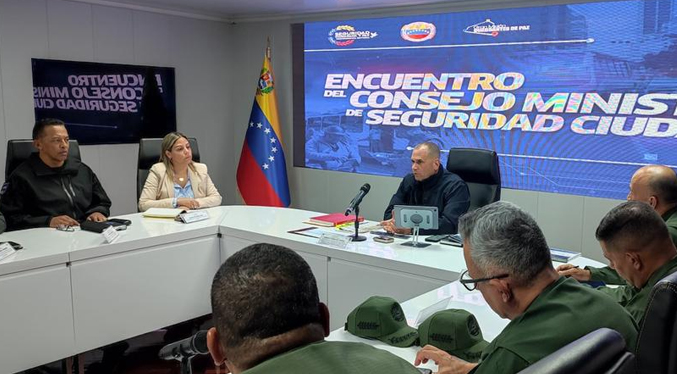 Ceballos: Venezuela presenta una reducción del 23,7 % del índice delictivo en comparación al 2023