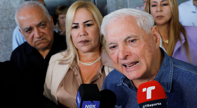 Expresidente panameño Ricardo Martinelli recibe asilo en la embajada de Nicaragua
