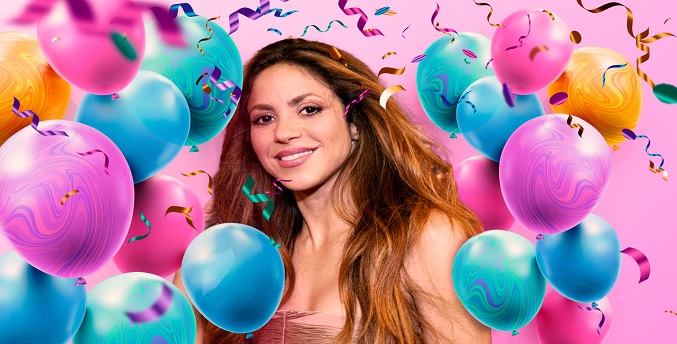 «Tú, más que nadie, mereces ser feliz», le dice Colombia a Shakira en su cumpleaños