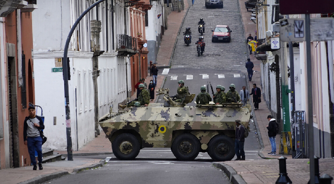 El Congreso de Ecuador rechaza el alza del IVA para financiar la guerra contra el narco