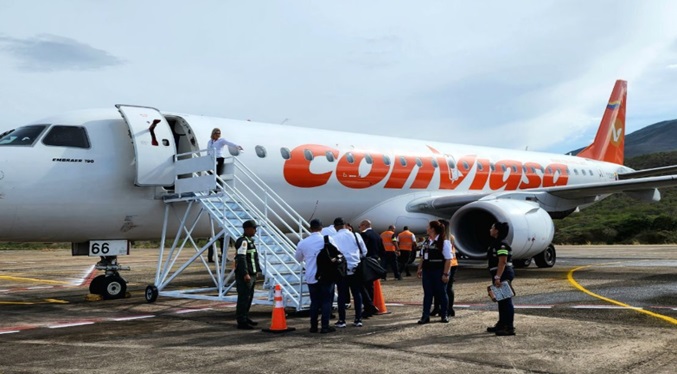 OFAC renovó licencia para que Conviasa opere vuelos de repatriación de migrantes venezolanos