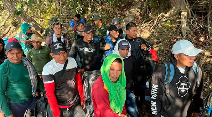 FANB desaloja a 30 colombianos que pretendían ejercer la minería ilegal en Amazonas