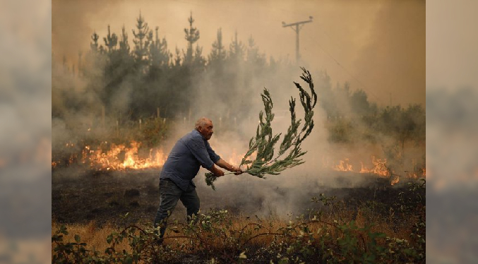Cifra de fallecidos por incendios en Chile aumenta a 112