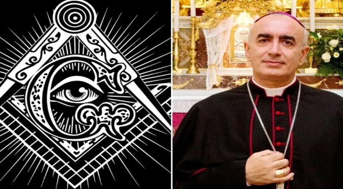 Obispo que participó en un acto de la masonería afirma que es incompatible con el catolicismo