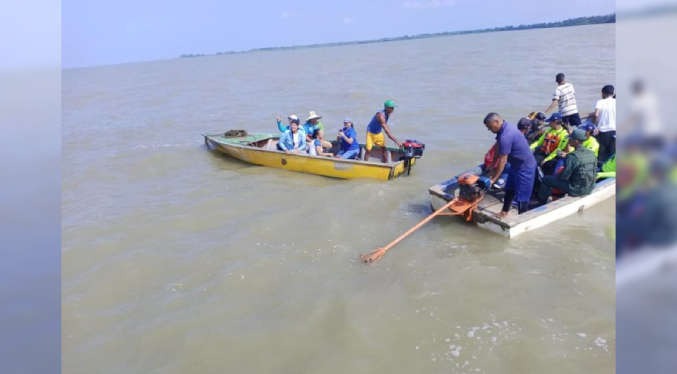 Realizan jornada de saneamiento en el Lago de Maracaibo en sector de la Ceiba