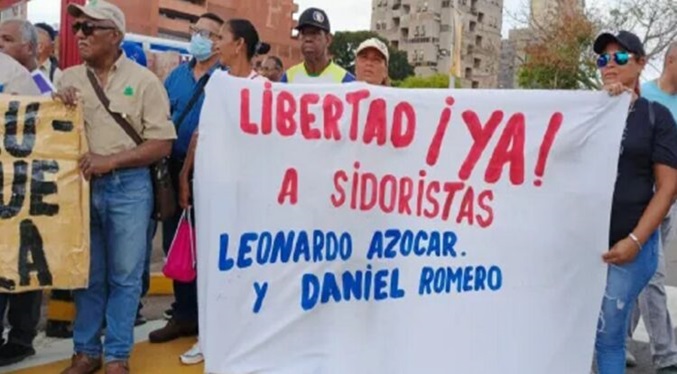 Familiares de trabajadores de Sidor detenidos en Caracas piden fe de de vida