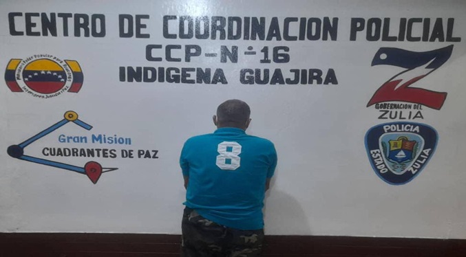 CPEZ arrestó en Sinamaica a un hombre que pretendió sacar a una menor del país