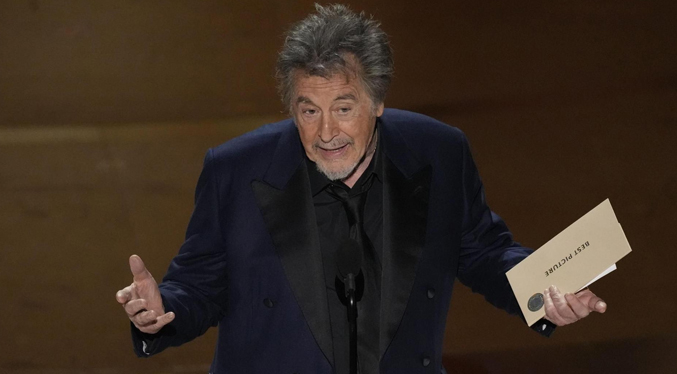 Al Pacino explica por qué no mencionó a los nominados cuando entregó el premio en los Óscar