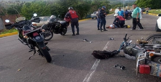 Asotránsito: De cada tres muertos en incidentes viales al día en Venezuela, dos son motorizados