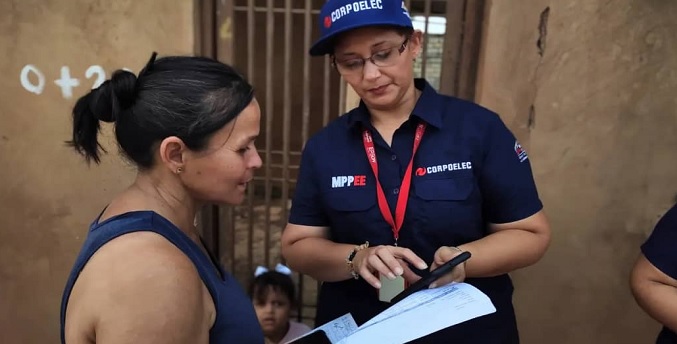 Corpoelec atiende casos de la VenApp en cinco parroquias del municipio Maracaibo