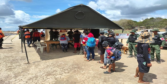 Ceofanb: Van más de 1.200 evacuados de la mina Bulla Loca