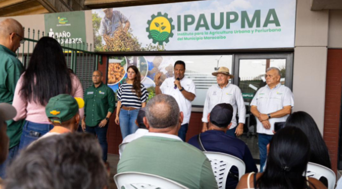 Alcaldía de Maracaibo inaugura la oficina deI Instituto para la Agricultura Urbana y Periurbana en Plaza para Todos
