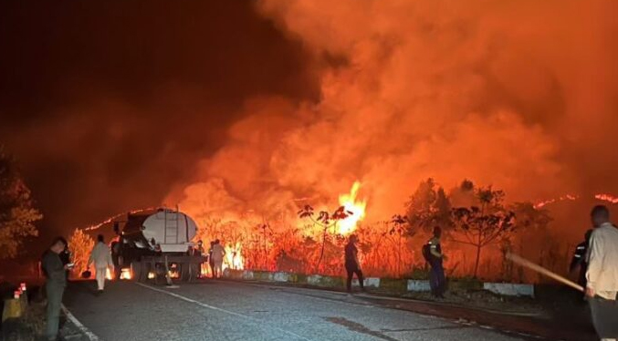Reportan nuevos incendios en el parque nacional Henri Pittier en Aragua